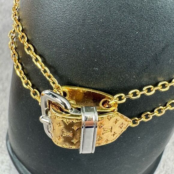 Louis Vuitton Nanogram Belt Double Strand Bracelet - Picture 8 of 16